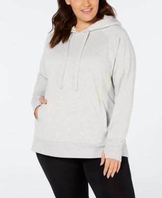 Ideology Plus Size Fleece-Lined Hoodie, Created for Macy's - Macy's