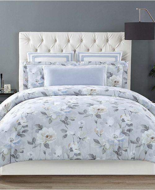 Christian Siriano Soft Floral Comforter Set Collection