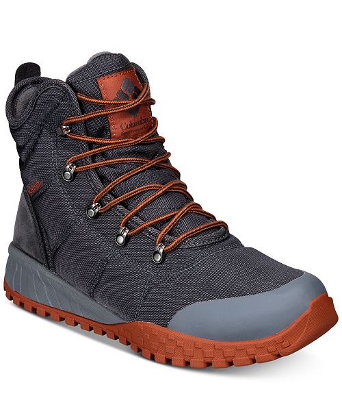 Columbia Men's Fairbanks OmniHeat Waterproof Boots All Men's Shoes