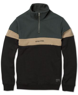 Volcom - Big Boys Colorblocked Fleece Rainer Sweatshirt