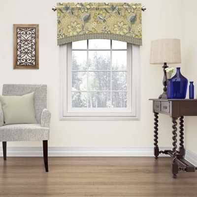 Waverly - Brighton Blossom Arched Window Valance