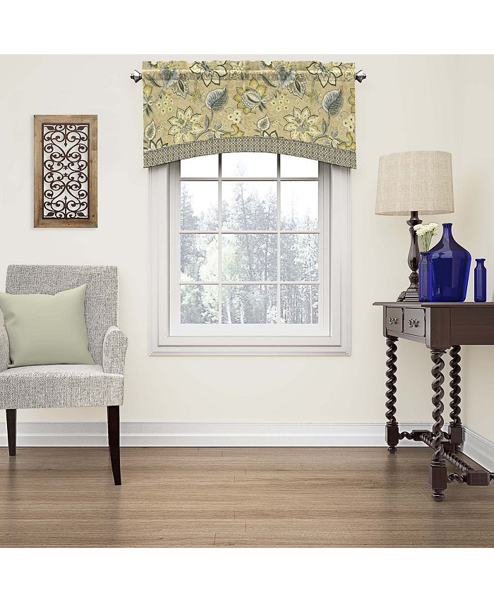 Waverly Brighton Blossom Arched Window Valance Macy's