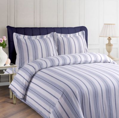 Tribeca Living Floral Cotton Flannel Printed Oversized King Duvet