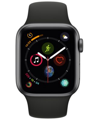 Apple Watch Series 4 Apple&nbsp;Watch Series&nbsp;4 GPS, 40mm Space Gray Aluminum Case with Black Sport Band