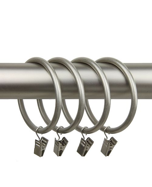 Rod Desyne 2 1 2 Inch Curtain Rings W Clip Set Of 10 Reviews