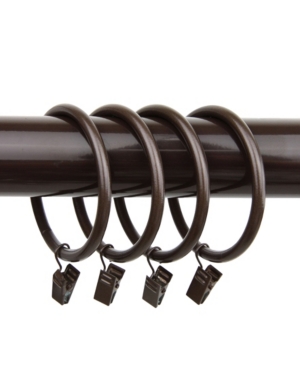 2-1/2 inch Curtain Rings w/ Clip (Set of 10)