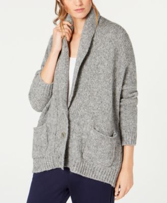 Eileen Fisher Baby Alpaca Shawl Collar Cardigan Macy s