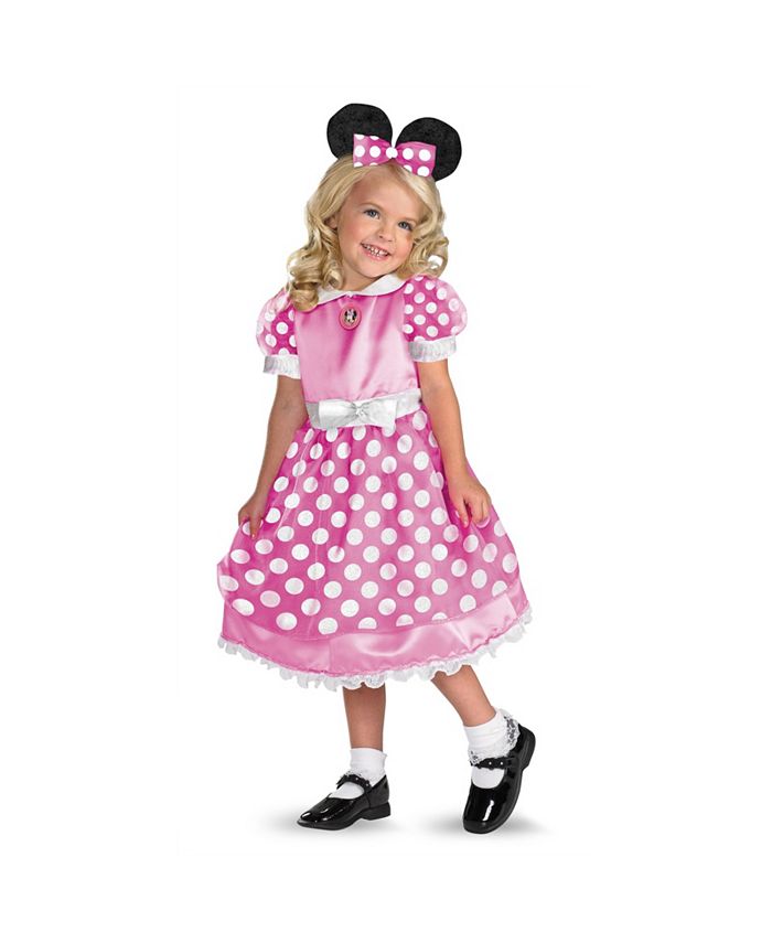 BuySeasons Disney Clubhouse Minnie Mouse Little Girls Costume - Macy's