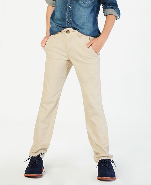Tommy Hilfiger Chino Pants Big Boys Reviews Leggings Pants