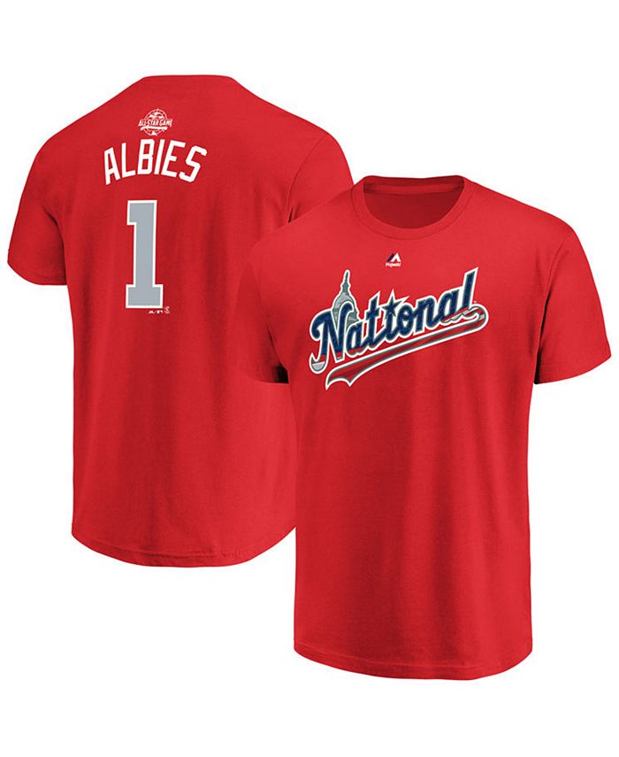 Majestic Men's Ozzie Albies Atlanta Braves All Star Game Player T
