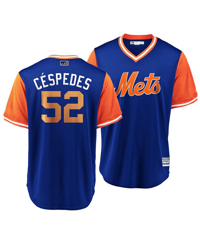 Majestic Men's Yoenis Céspedes New York Mets Players Weekend Replica Cool  Base Jersey - Macy's
