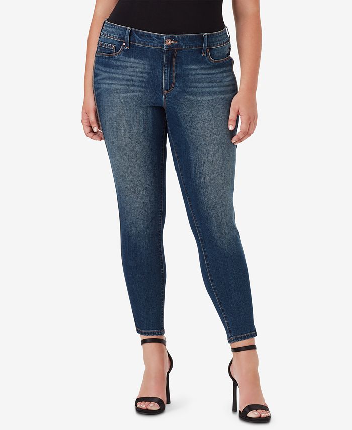 Jessica Simpson Trendy Plus Size Kiss Me Super Skinny Jeans - Macy's