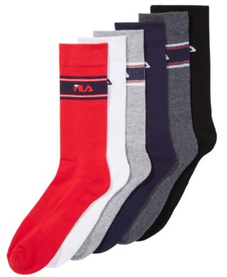 fila men's crew socks