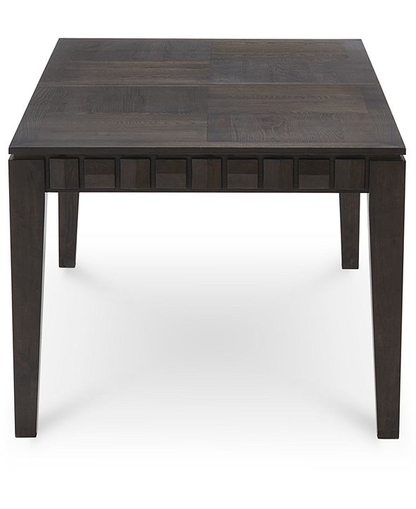 Furniture Matrix Expandable Dining Table, Created for Macy's & Reviews Furniture Macy's