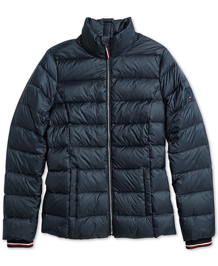 Tommy Hilfiger Women's Tulla Quilted Jacket with Zipper Macy's