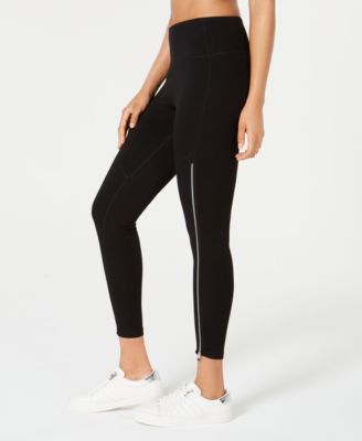 calvin klein leggings with zipper