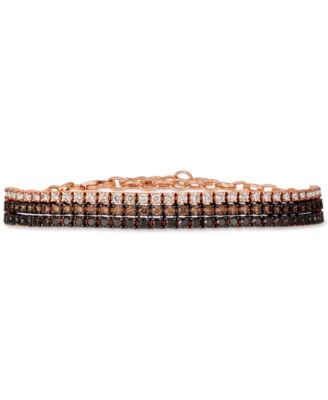 chocolate diamond bangle