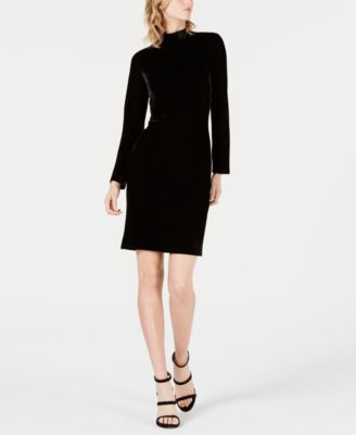 velvet sweater dress