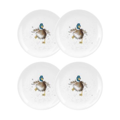 Wrendale Schlüsselanhänger "A Waddle & A Quack" – Enten-Design, Aus Metall, 4x8 Cm