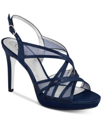 Adrianna Papell Adri Platform Strappy Sandals - Macy's