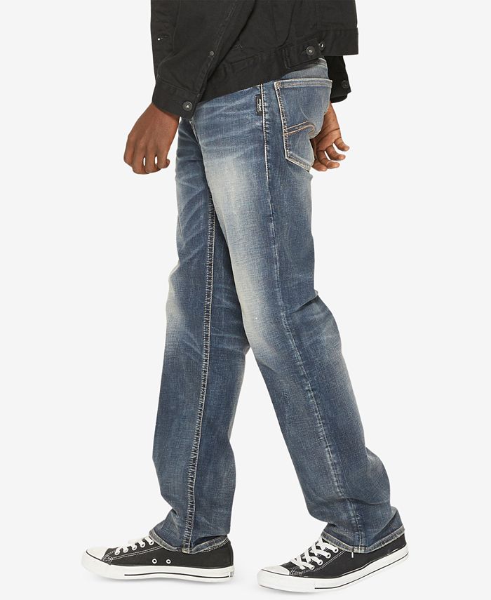 Silver Jeans Co. Mens Grayson StraightFit Straight Jeans Macy's