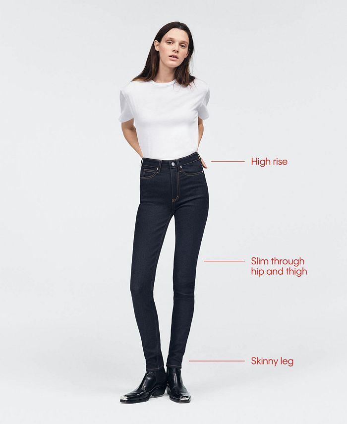 Calvin Klein Jeans High-Rise Skinny Jeans, CKJ 010 - Macy's
