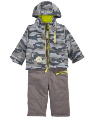 camo baby snowsuit