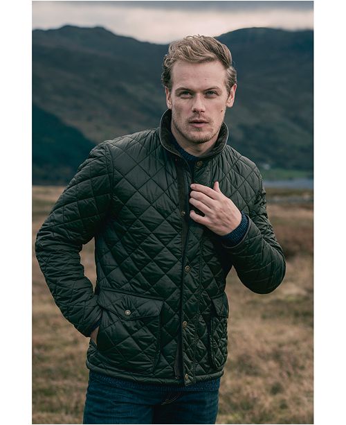 Barbour Men's Evanston Quilted Jacket, A Sam Heughan Exclusive, Created ...