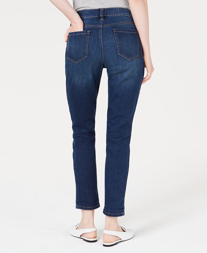 Maison Jules Slim-Leg Boyfriend Jeans, Created for Macy's - Macy's