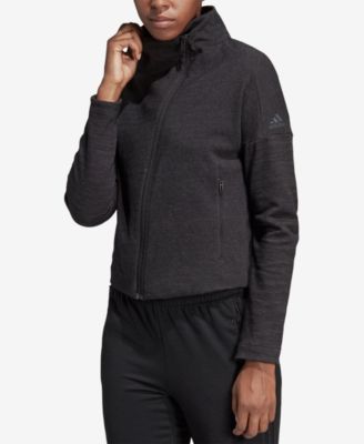 adidas Heartracer Asymmetrical Zip Jacket Macy s