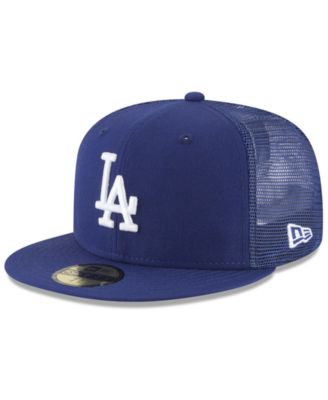 la dodgers mesh snapback