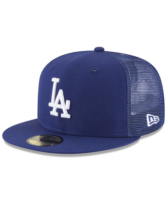 Teleurgesteld Plunderen Kantine New Era Los Angeles Dodgers On-Field Mesh Back 59FIFTY Fitted Cap - Macy's