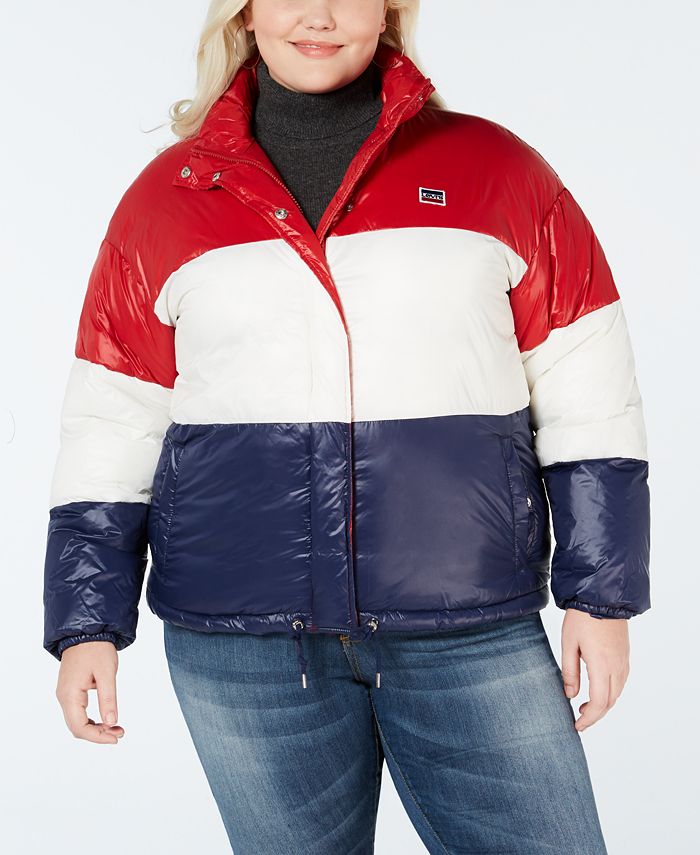 Levi's Plus Size Puffer Jacket & Reviews - Jackets & Blazers - Plus Sizes -  Macy's