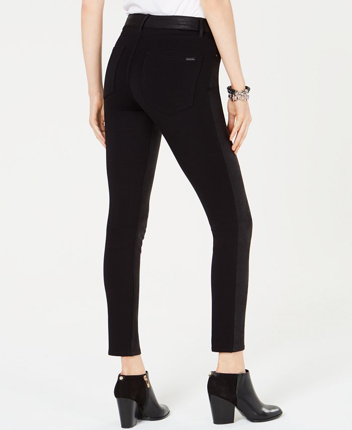 Tommy Hilfiger Coated Finish Skinny Pants, Created for Macy's & Reviews ...
