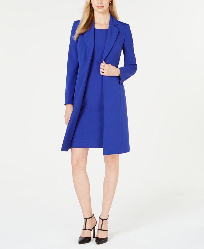 Le Suit Notch-Collar Jacket & Dress Suit - Macy's