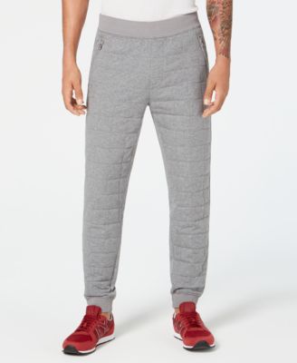 quilted joggers mens