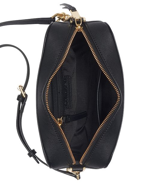 calvin klein saffiano crossbody