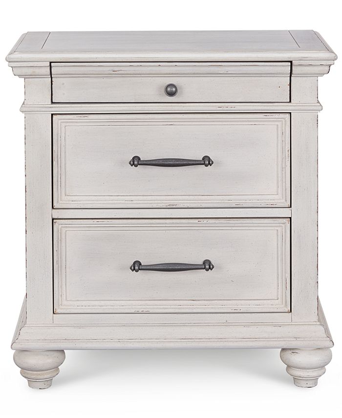 Furniture Quincy USB Outlet Nightstand, Created for Macy's & Reviews