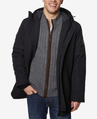 Halifax HFX Men's Faux-Fur-Trimmed Jacket