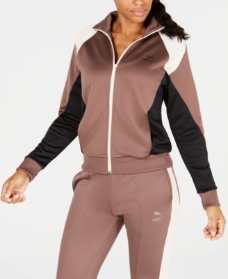 puma women's retro track jacket