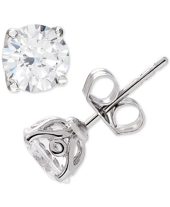 Grown With Love - Lab Grown Diamond Stud Earrings (1-1/2 ct. t.w.) in 14k White Gold