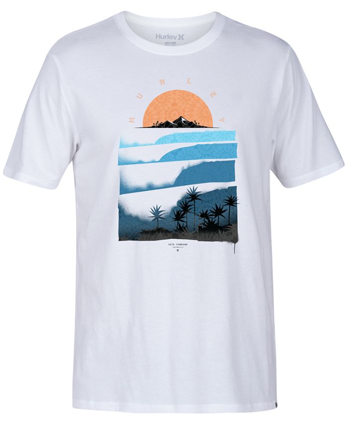 Hurley Men's Rolling Down Graphic T-Shirt, Created for Macy's & Reviews ...