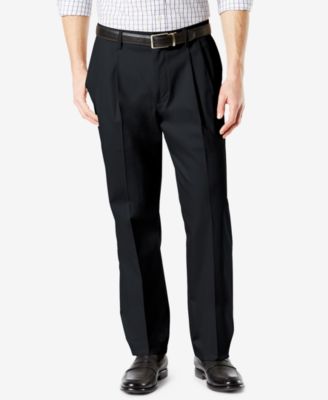 Dockers mens pants sales pleated classic fit