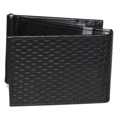 Buxton Men's Bellamy RFID Z-Fold Wallet with Money Clip