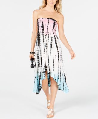 tie dye swimsuit cover up dress