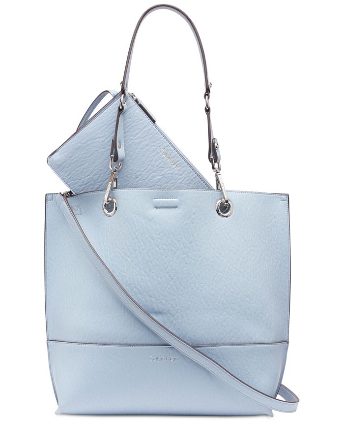 Calvin Klein Sonoma Reversible Tote with Pouch & Reviews - Handbags &  Accessories - Macy's
