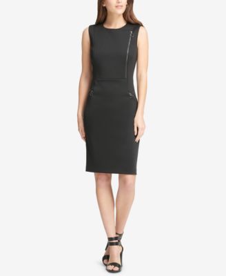 macys dkny black dress