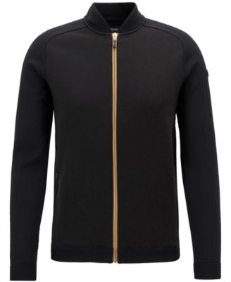 Hugo Boss - Men's Full-Zip Bomber Sweater