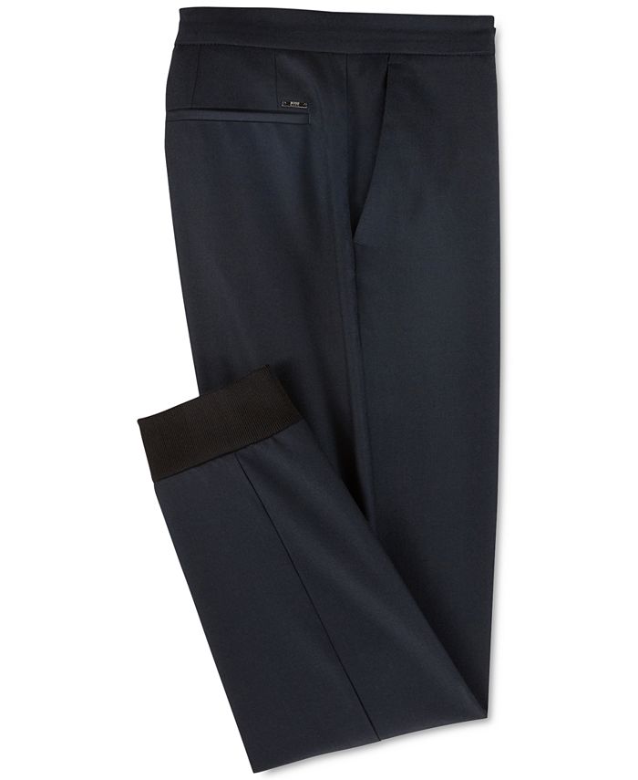 Hugo Boss BOSS Men's RelaxedFit Virgin Wool Cuffed Chino Pants