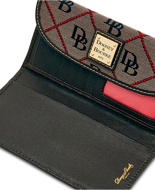 Dooney & Bourke Signature Continental Wallet, Created for Macy's